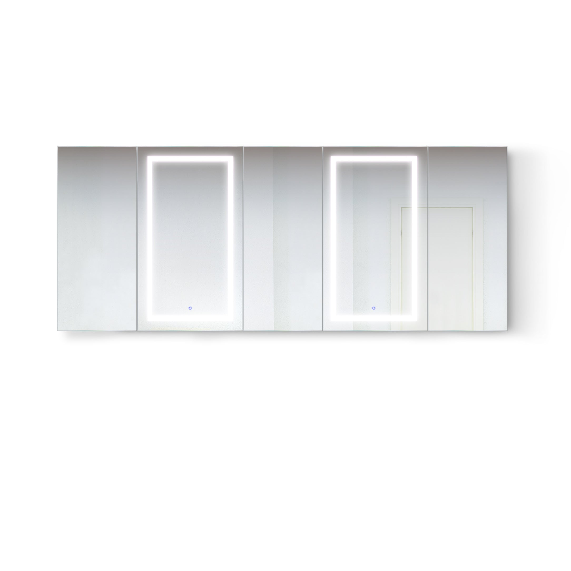 Krugg Svange 10242DLLRRR 102″ X 42″ LED Medicine Cabinet with Dimmer & Defogger SVANGE10242DLLRRR - Backyard Provider