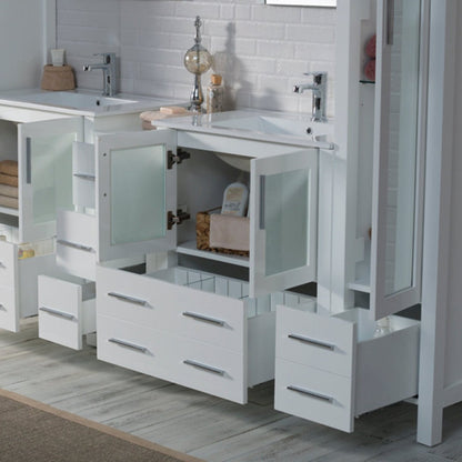 Blossom Sydney 102 Inch Bathroom Vanity - V8001 102 01 - Backyard Provider