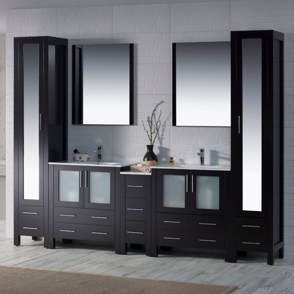 Blossom Sydney 102 Inch Bathroom Vanity - V8001 102 01 - Backyard Provider