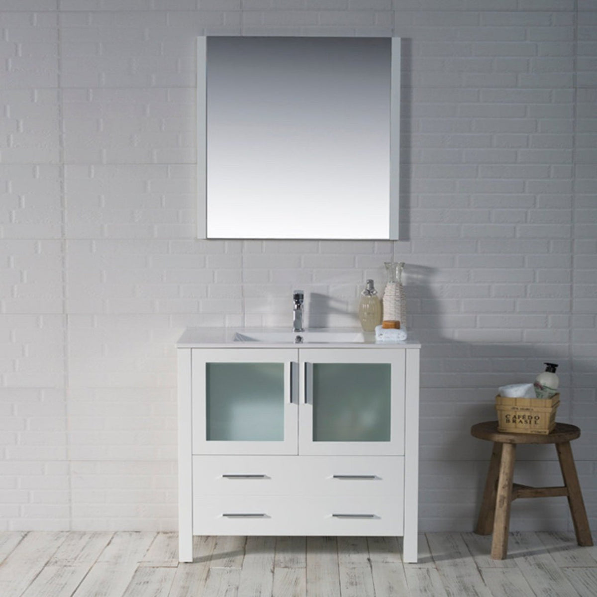 Blossom Sydney 36 Inch Bathroom Vanity - V8001 36 01 - Backyard Provider