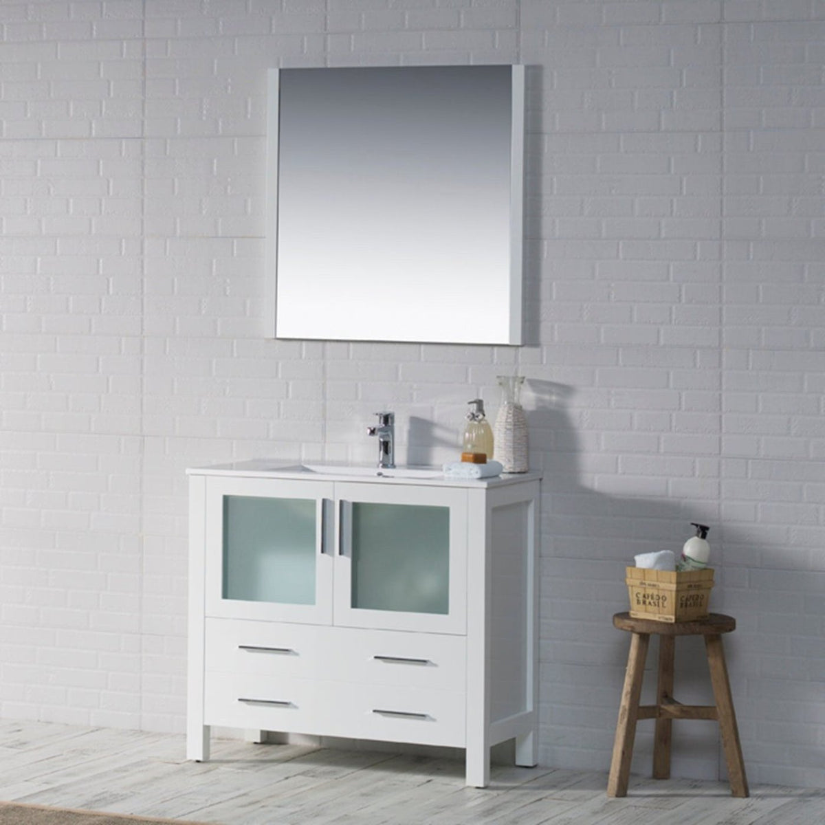 Blossom Sydney 36 Inch Bathroom Vanity - V8001 36 01 - Backyard Provider