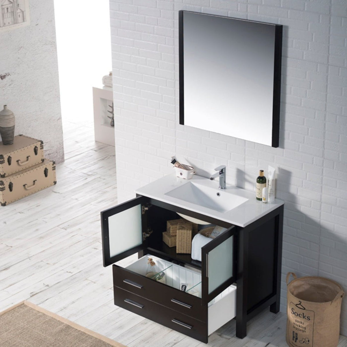 Blossom Sydney 36 Inch Bathroom Vanity - V8001 36 01 - Backyard Provider