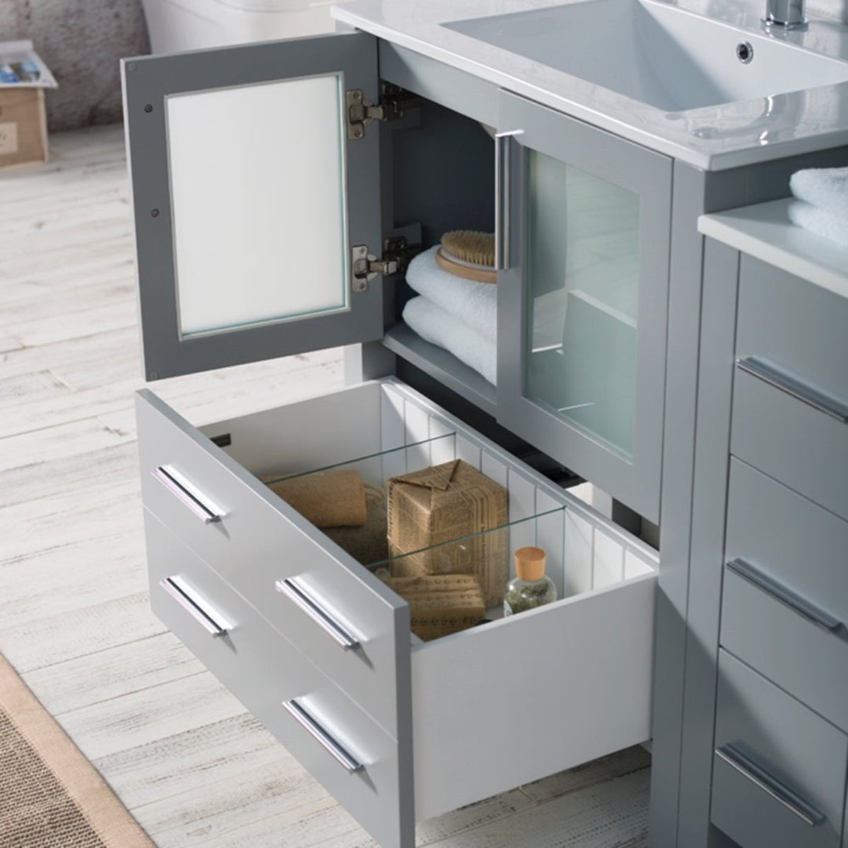 Blossom Sydney 72 Inch Bathroom Vanity - V8001 72 01 - Backyard Provider
