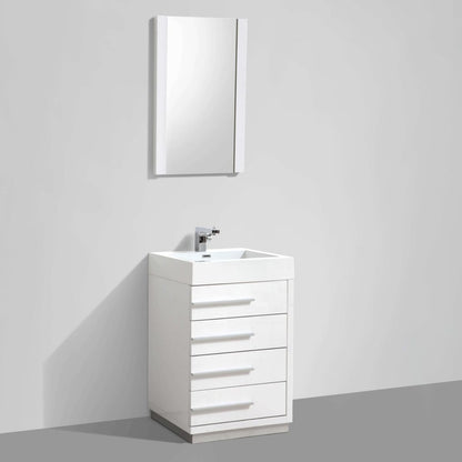 Blossom Barcelona 30 Inch Bathroom Vanity - V8005 30 01 - Backyard Provider