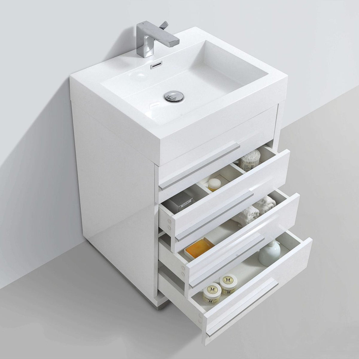 Blossom Barcelona 30 Inch Bathroom Vanity - V8005 30 01 - Backyard Provider
