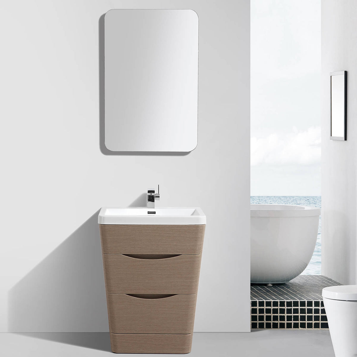 Blossom Venice 26 Inch Bathroom Vanity - V8006 26 08 - Backyard Provider