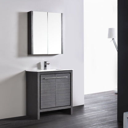 Blossom Milan 30 Inch Bathroom Vanity - V8014 30 01 - Backyard Provider