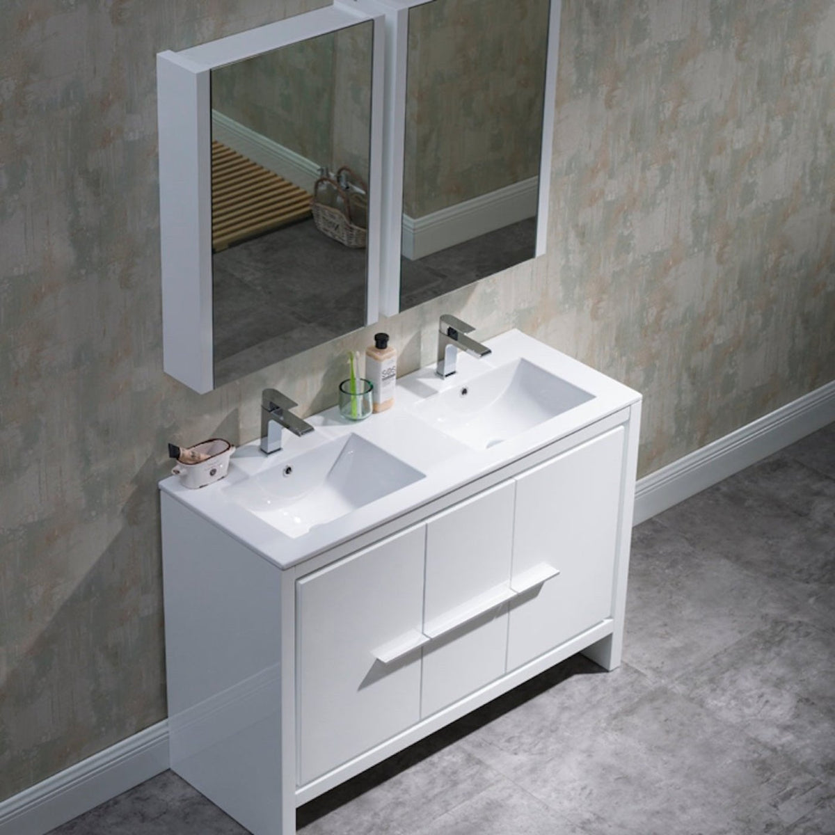 Blossom Milan 48 Inch Bathroom Vanity - V8014 48 01 - Backyard Provider
