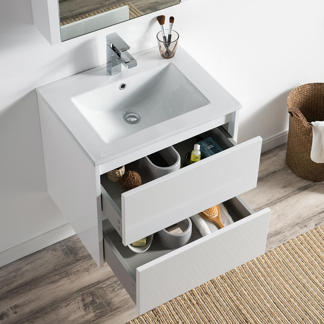 Blossom Valencia 24 Inch Bathroom Vanity - V8016 24 01 - Backyard Provider