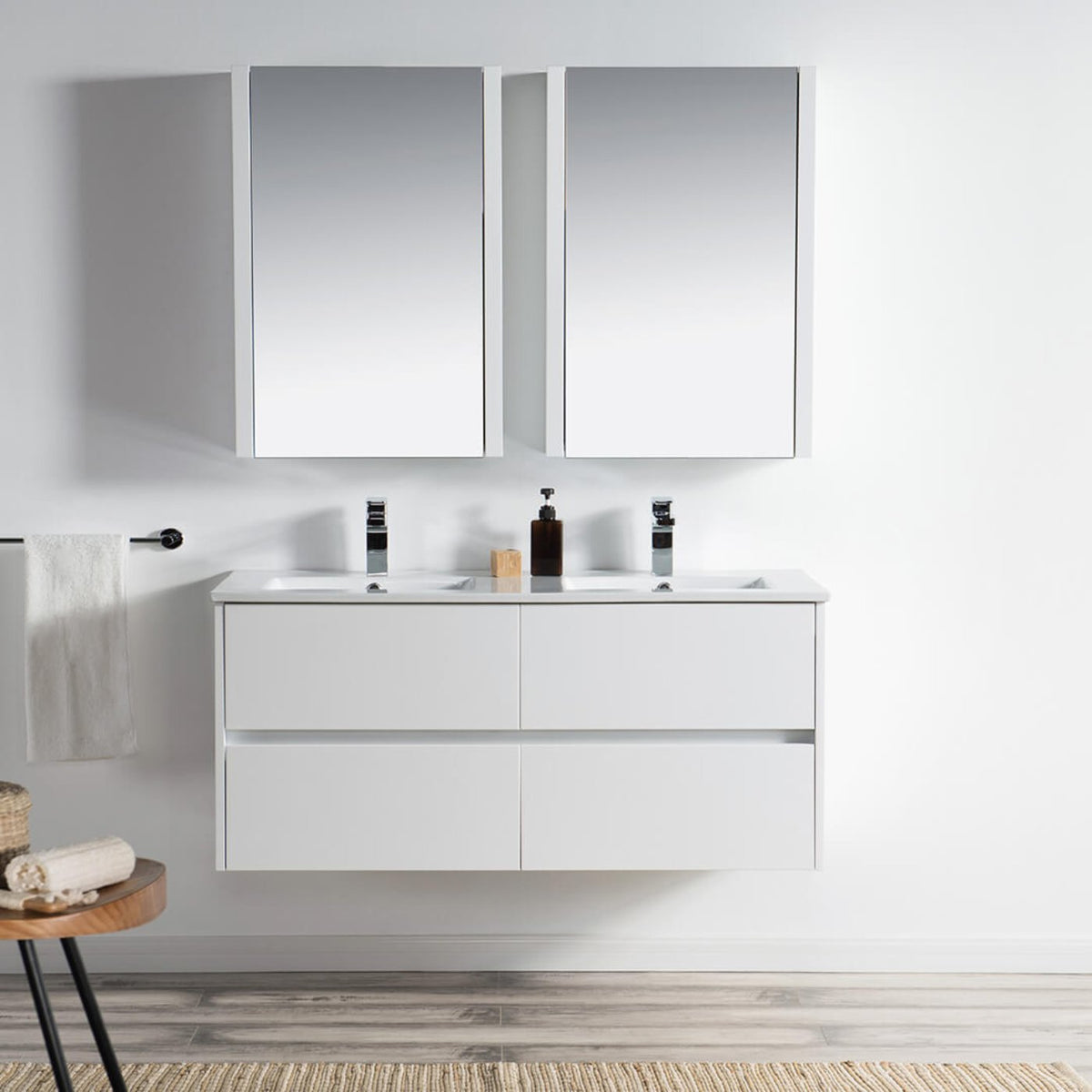 Blossom Valencia 48 Inch Bathroom Double Vanity - V8016 48 01D - Backyard Provider