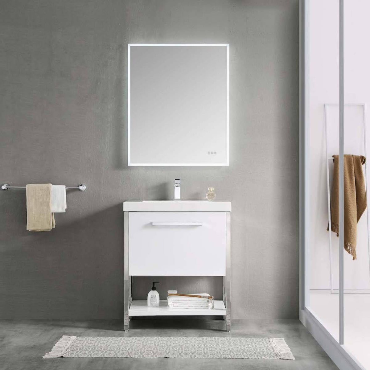 Blossom Riga 30 Inch Bathroom Vanity - V8022 30 01 - Backyard Provider