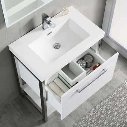 Blossom Riga 30 Inch Bathroom Vanity - V8022 30 01 - Backyard Provider