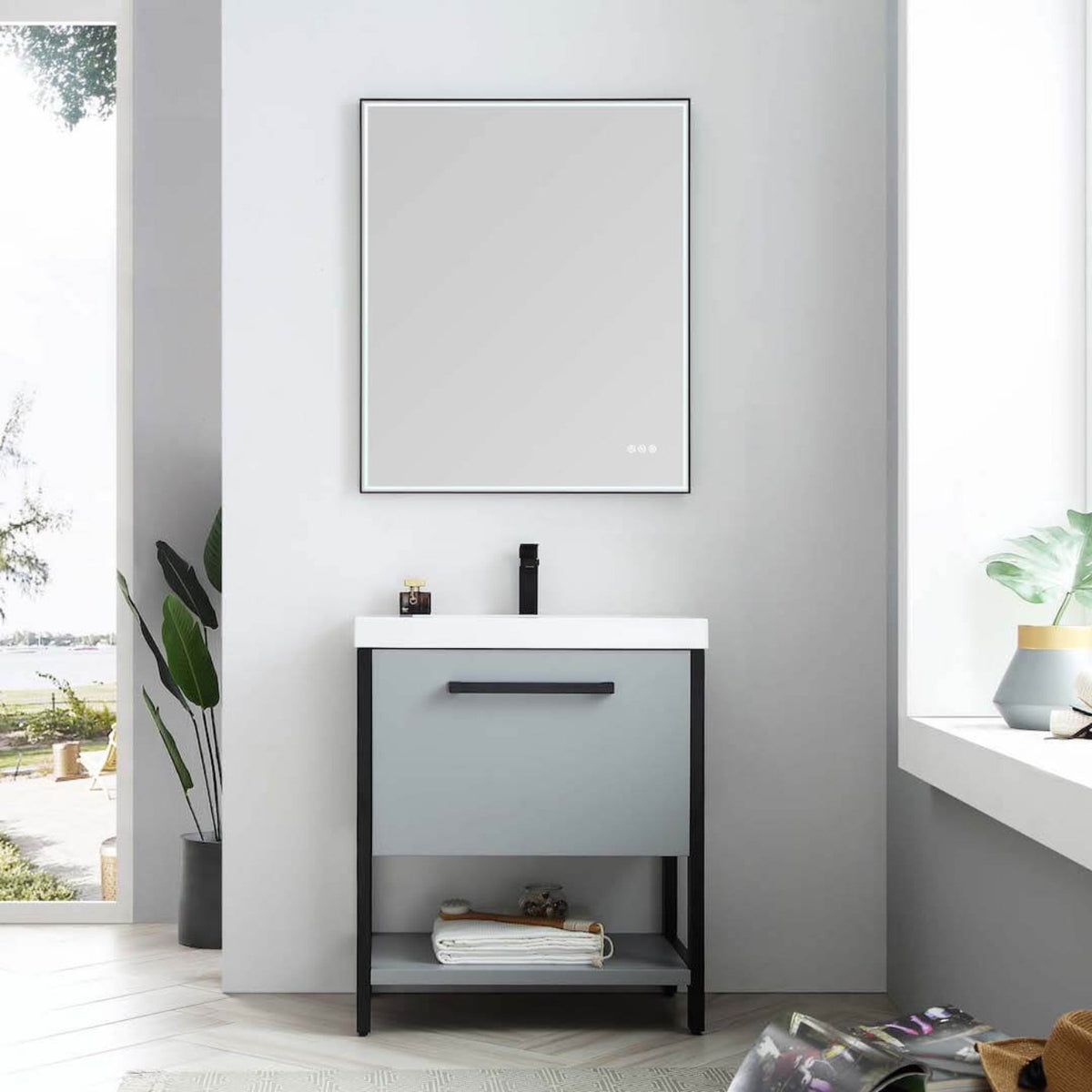 Blossom Riga 30 Inch Bathroom Vanity - V8022 30 01 - Backyard Provider
