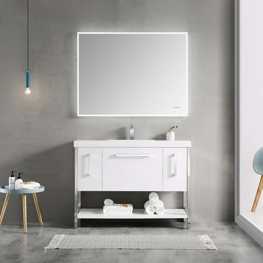 Blossom Riga 48 Inch Bathroom Vanity – Single Sink - V8022 48 01S - Backyard Provider