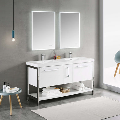 Blossom Riga 60 Inch Bathroom Vanity - V8022 60 01 - Backyard Provider
