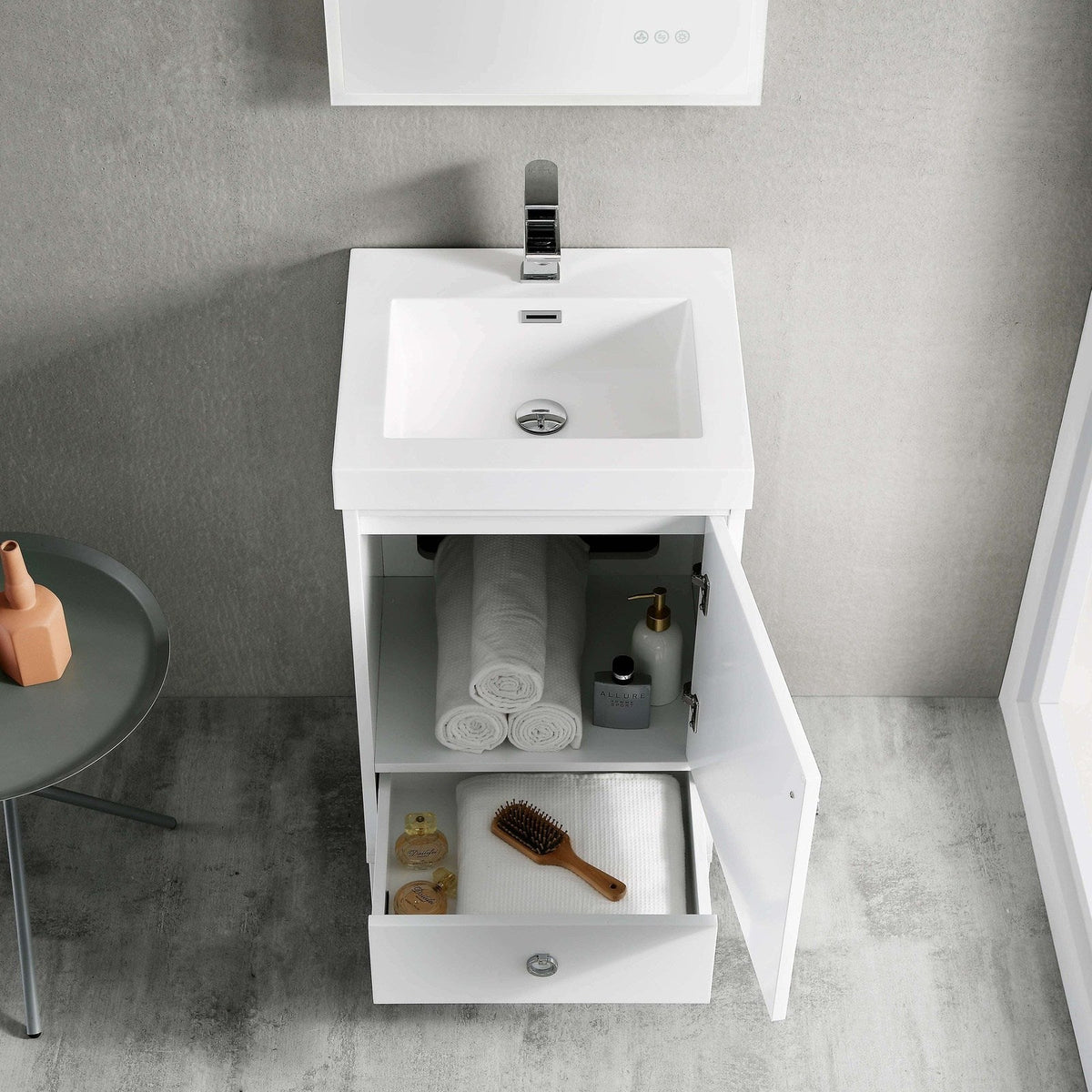 Blossom Lyon 20 Inch Bathroom Vanity - V8023 20 01 - Backyard Provider