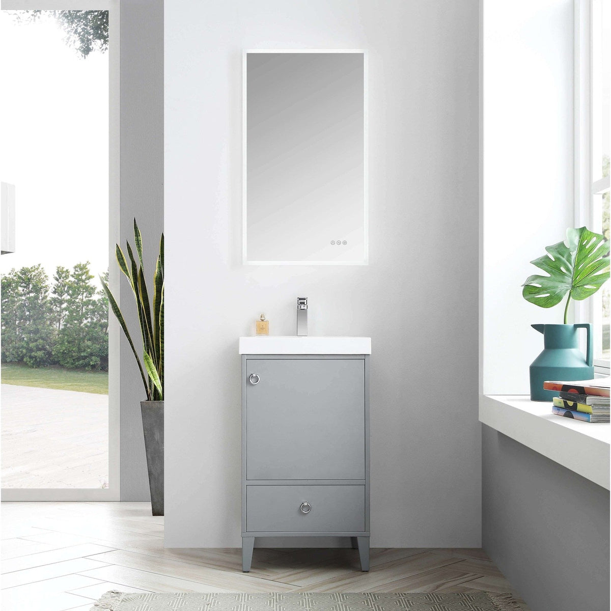Blossom Lyon 20 Inch Bathroom Vanity - V8023 20 01 - Backyard Provider