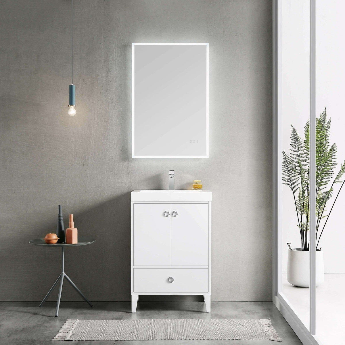 Blossom Lyon 24 Inch Vanity - V8023 24 01 - Backyard Provider