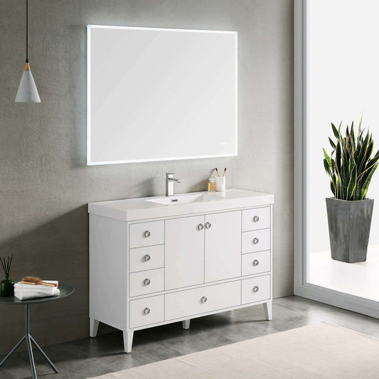 Blossom Lyon 48 Inch Bathroom Vanity – Single Sink - V8023 48 01S - Backyard Provider