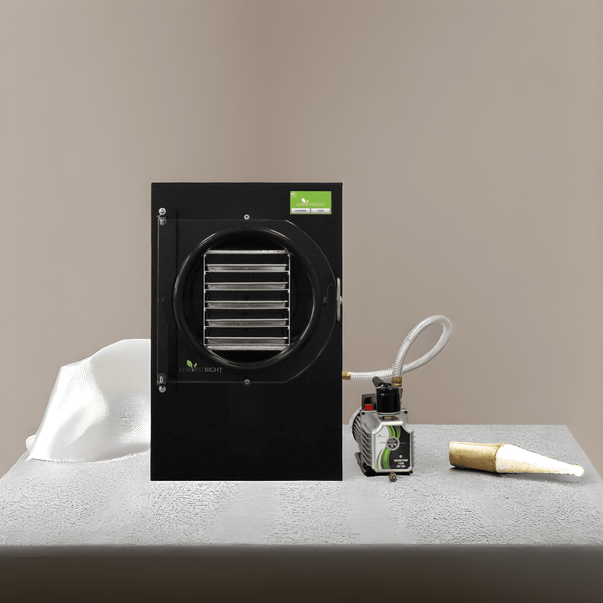 Harvest Right Large Home Freeze Dryer With Oil Pump Black - HRFD-PLrg-BK-1