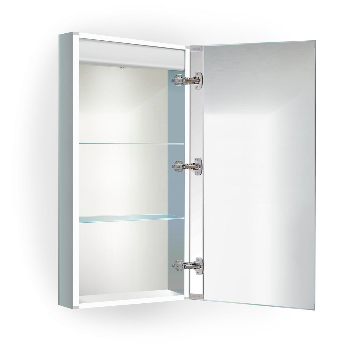 Krugg Kinetic 15" x 30" Right LED Medicine Cabinet w/Dimmer & Defogger KINETIC1530R