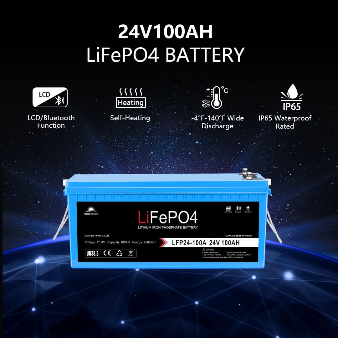 Sun Gold Off Grid Solar Kit 6000W 24VDC 120V/240V LiFePO4 10.24KWH Lithium Battery 6 X 370 Watt Solar Panels SGK-PRO62