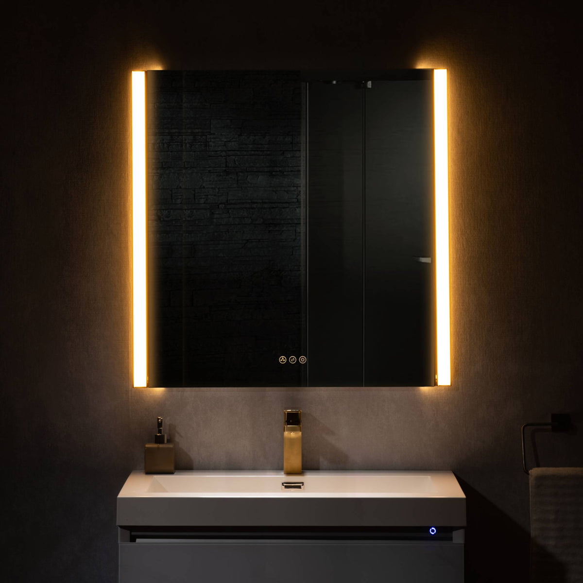 Blossom Binary 36″ LED Mirror - LED M5 3632 CH - Backyard Provider