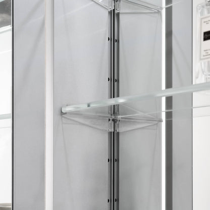 Blossom Sirius – 30 Inches LED Medicine Cabinet with Clock - MCL3 3032 - Backyard Provider