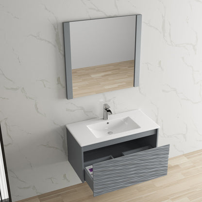 Blossom Paris 36 Inch Bathroom Vanity - V8008 36 15 - Backyard Provider