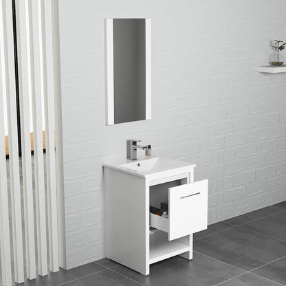 Blossom Milan 20 Inch Bathroom Vanity - V8014 20 01 - Backyard Provider