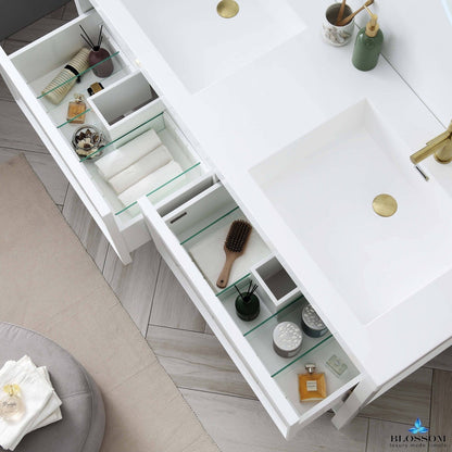 Blossom Vienna 60 Inch Bathroom Vanity - V8021 60 01 - Backyard Provider