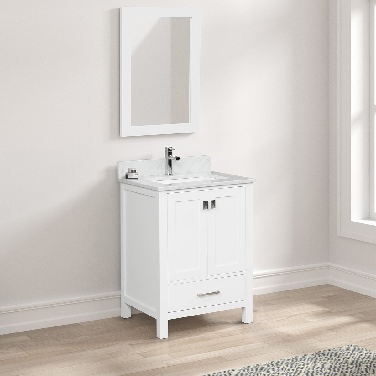Blossom Geneva 24″ Bathroom Vanity - V8026 24 01 - Backyard Provider