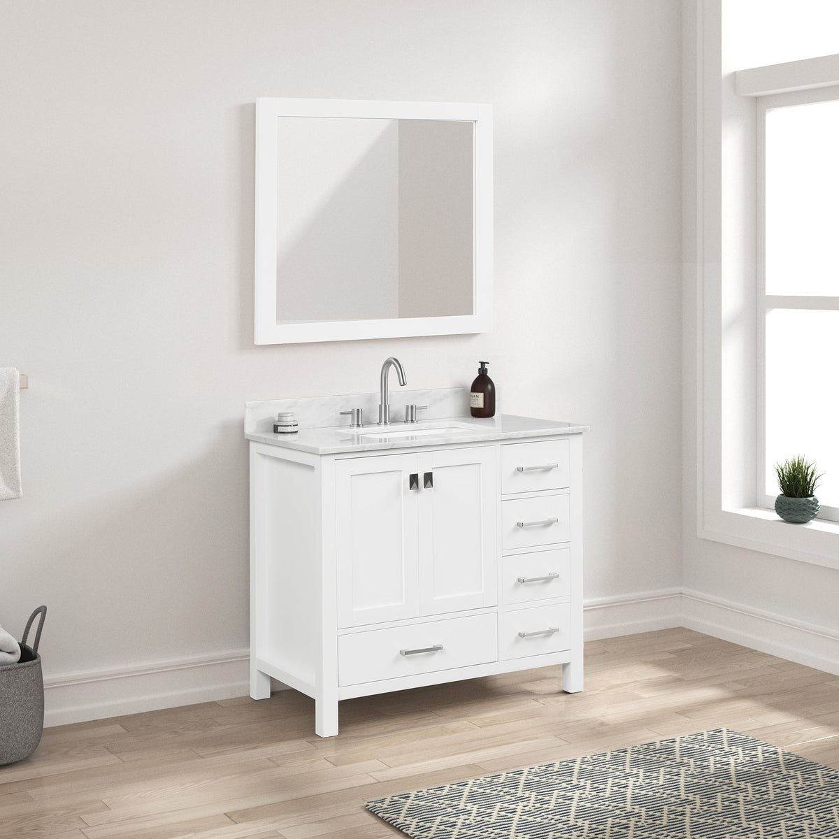 Blossom Geneva 36″ Bathroom Vanity - V8026 36 25 - Backyard Provider