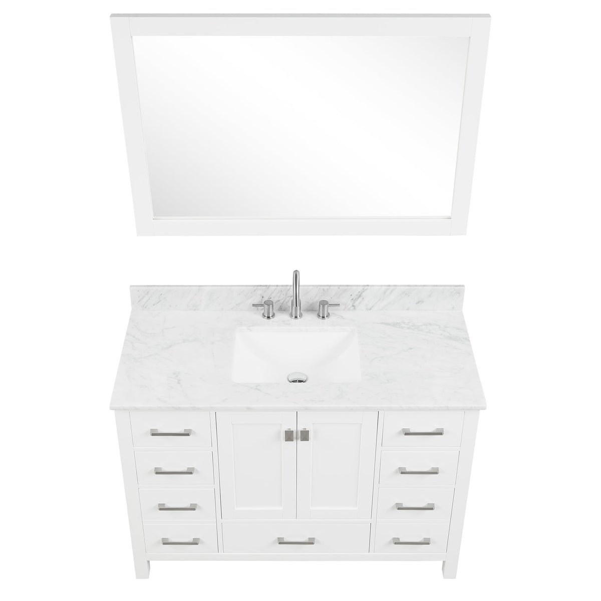 Blossom Geneva 48″ Bathroom Vanity - V8026 48 01 - Backyard Provider
