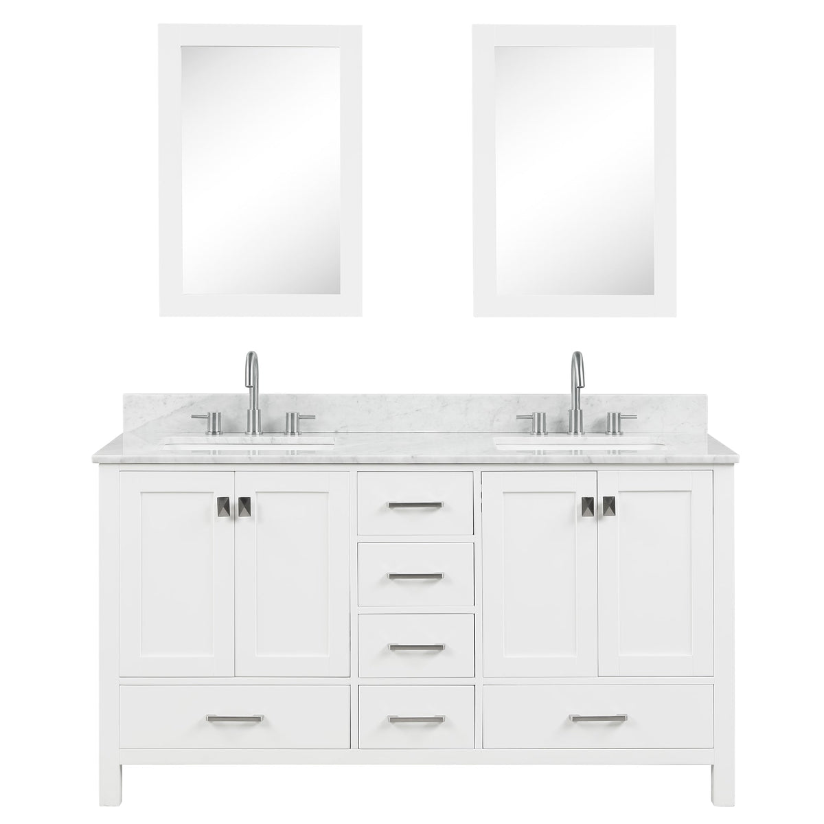 Blossom Geneva 60″ Bathroom Vanity - V8026 60 01 - Backyard Provider