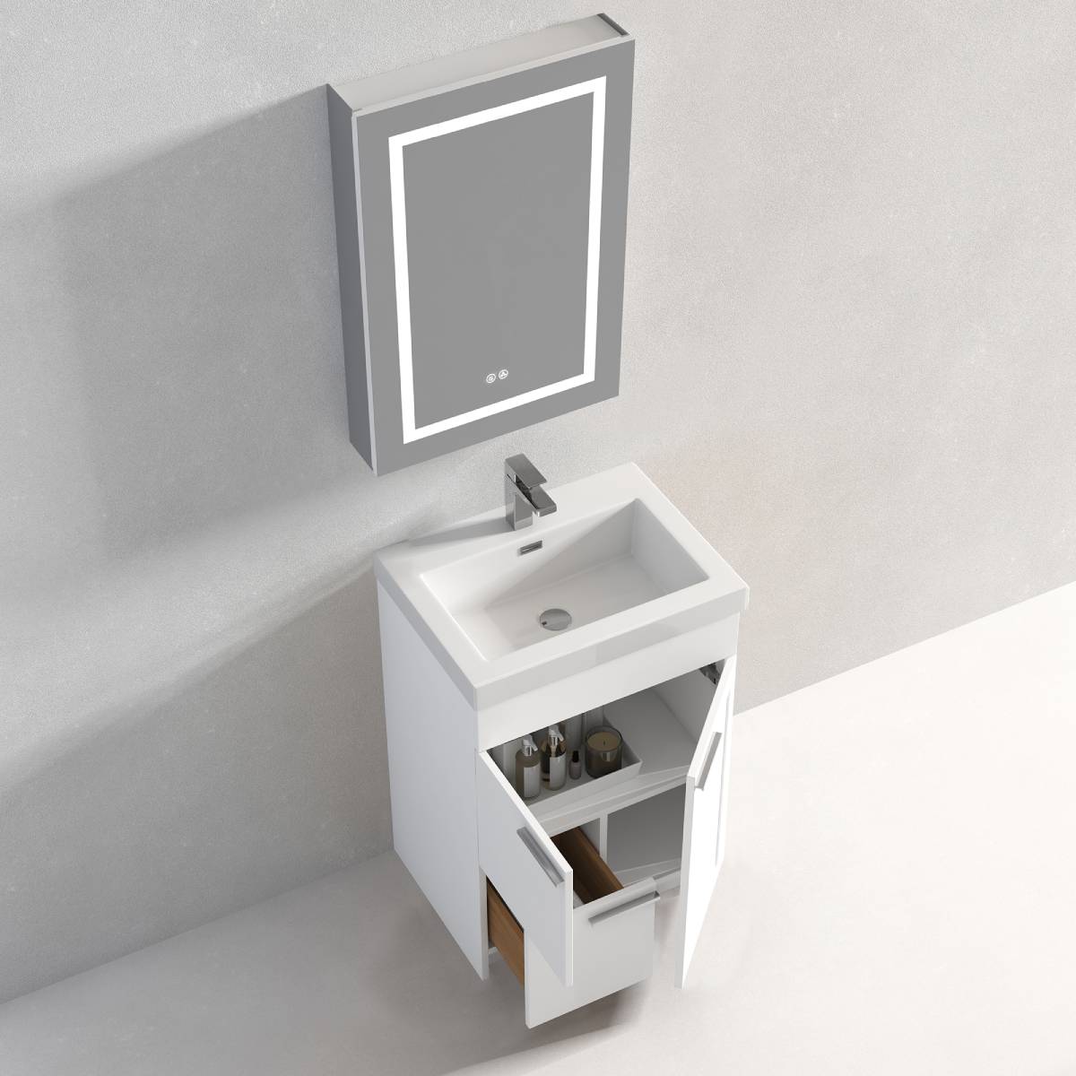 Blossom Hanover 24″ Bathroom Vanity - V8029 24 01 - Backyard Provider