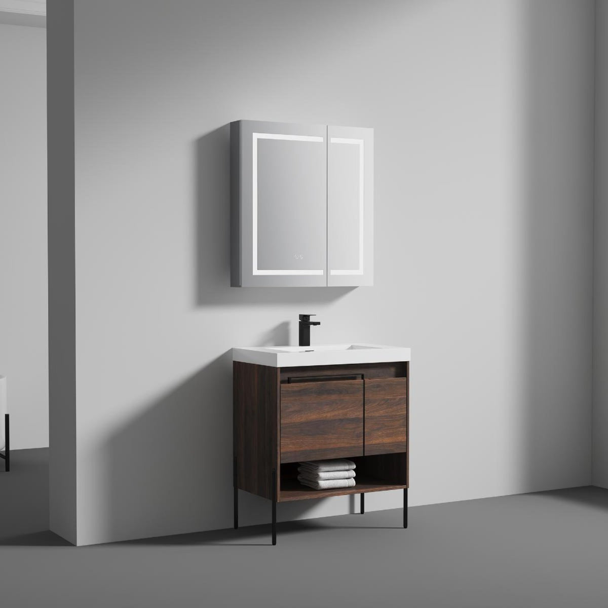 Blossom Turin 30″ Bathroom Vanity - V8031 30 01 - Backyard Provider