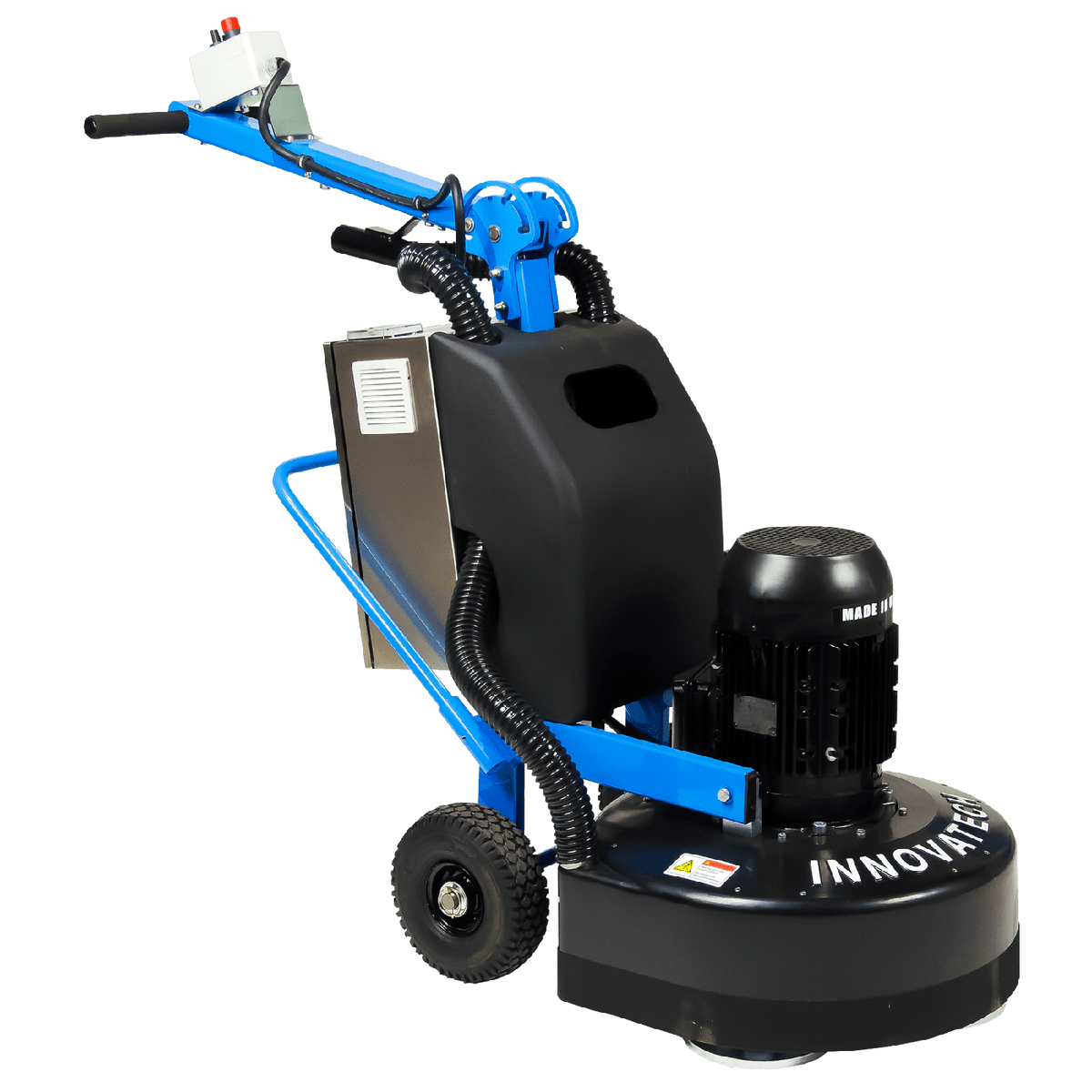 Bartell Innovatech Predator 4 Head Planetary Grinder - 7.5/10HP 230V Single Phase 24"" working width - P2400