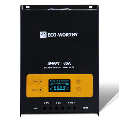 Eco-Worthy 1950W 24V 10x Bifacial 195W Complete MPPT Off Grid Solar Kit