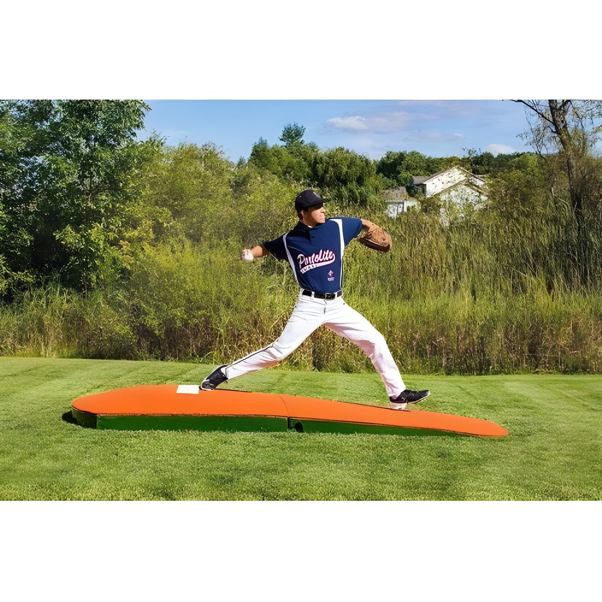 Portolite Two-Piece 10" Oversized Portable Practice Pitching Mound TPM11752PC