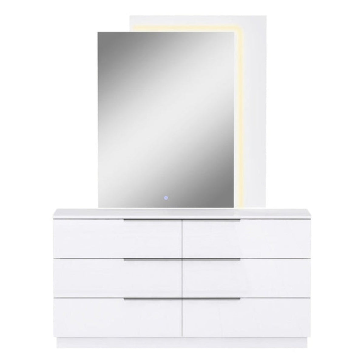Whiteline Modern Living Damien Double Dresser - DR2022