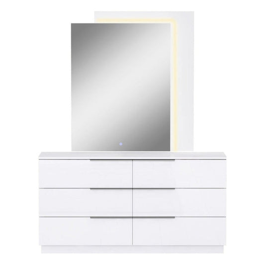 Whiteline Modern Living Damien Double Dresser - DR2022