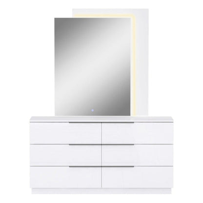 Whiteline Modern Living Damien Double Dresser - DR2022