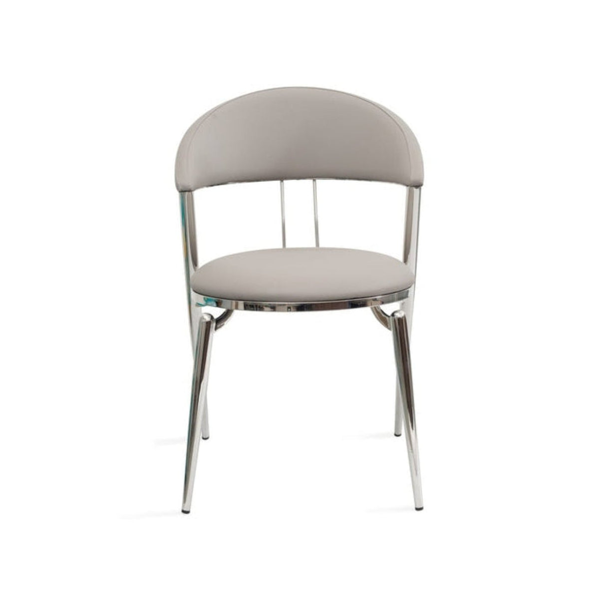 Whiteline Modern Living Geneva Dining Chair - DC1640-GRY