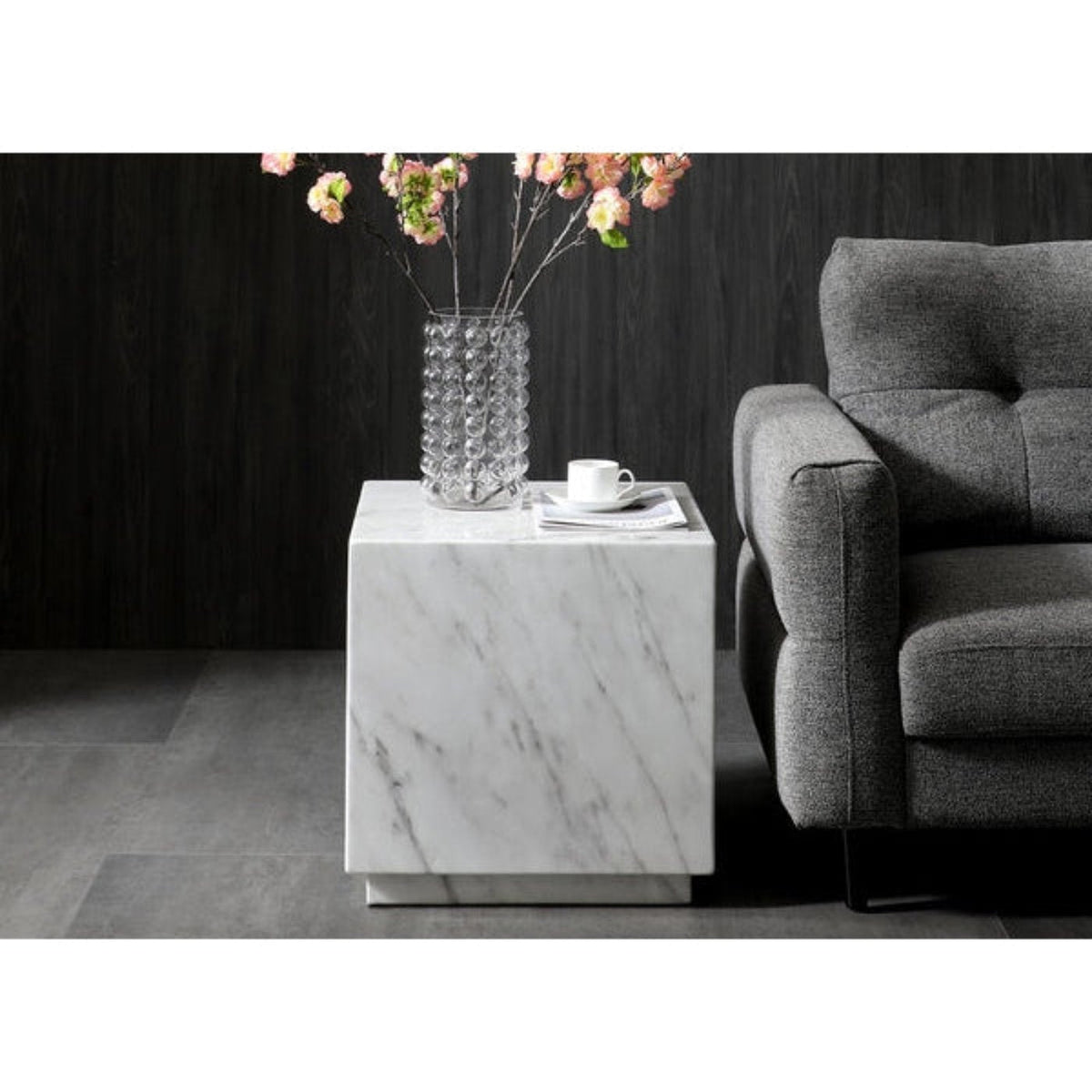 Whiteline Modern Living Iris Side Table - ST1927