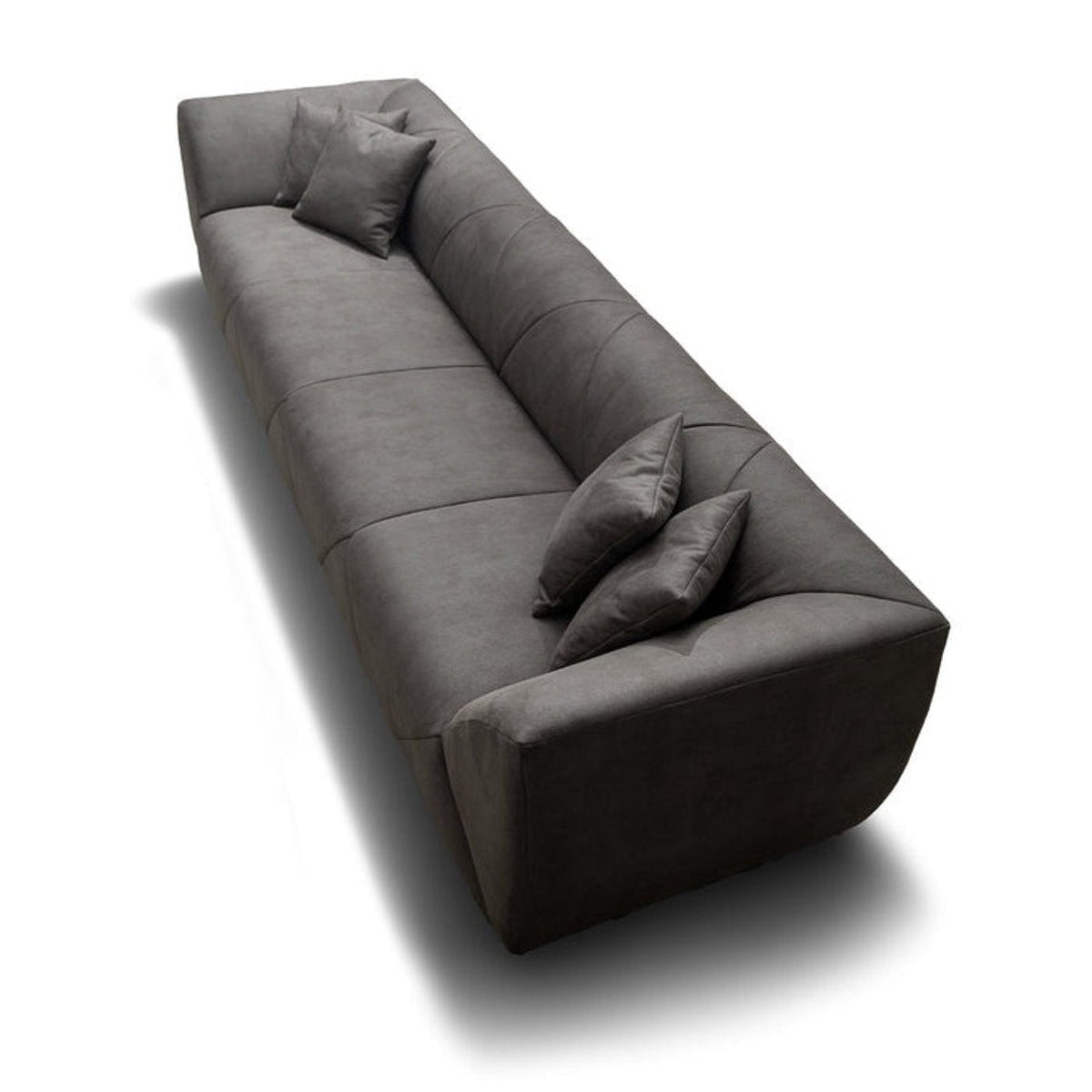 Whiteline Modern Living Quarry Sofa - SO1974L-DGRY