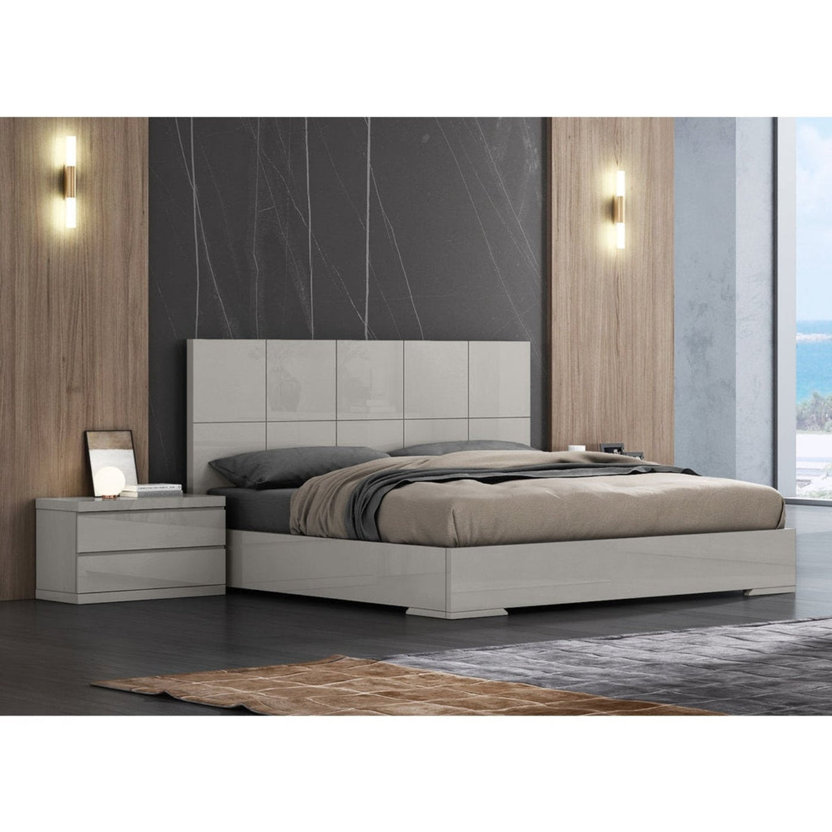 Whiteline Mods - Anna King Bed - BK1207