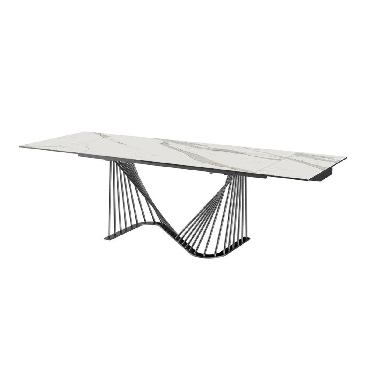 Whiteline Mods - Roma Extendable Dining Table- DT1633E