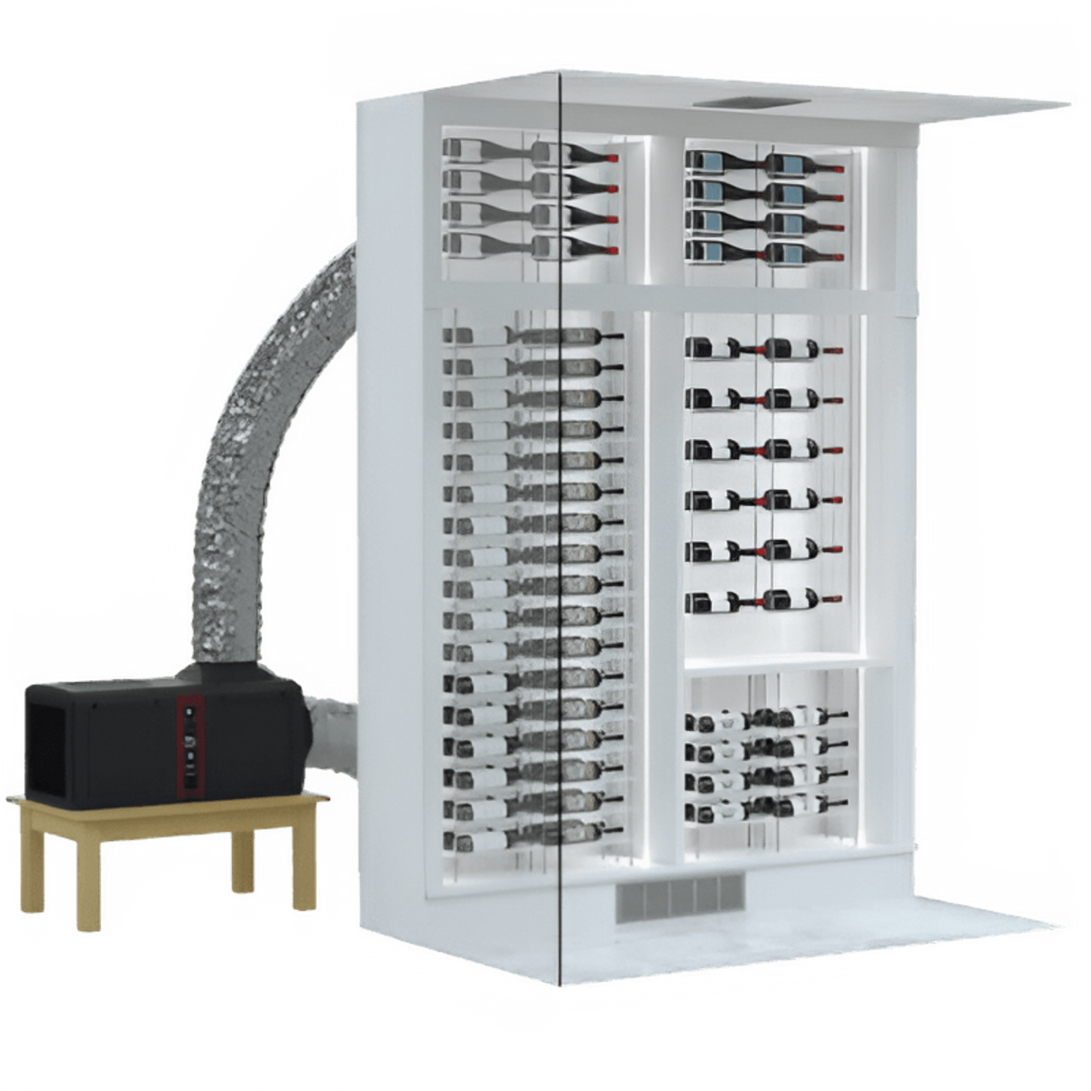 Wine Guardian D025WC Ducted Water Cooled Wine Cooling Unit - 60 HZ - 99H0254-21